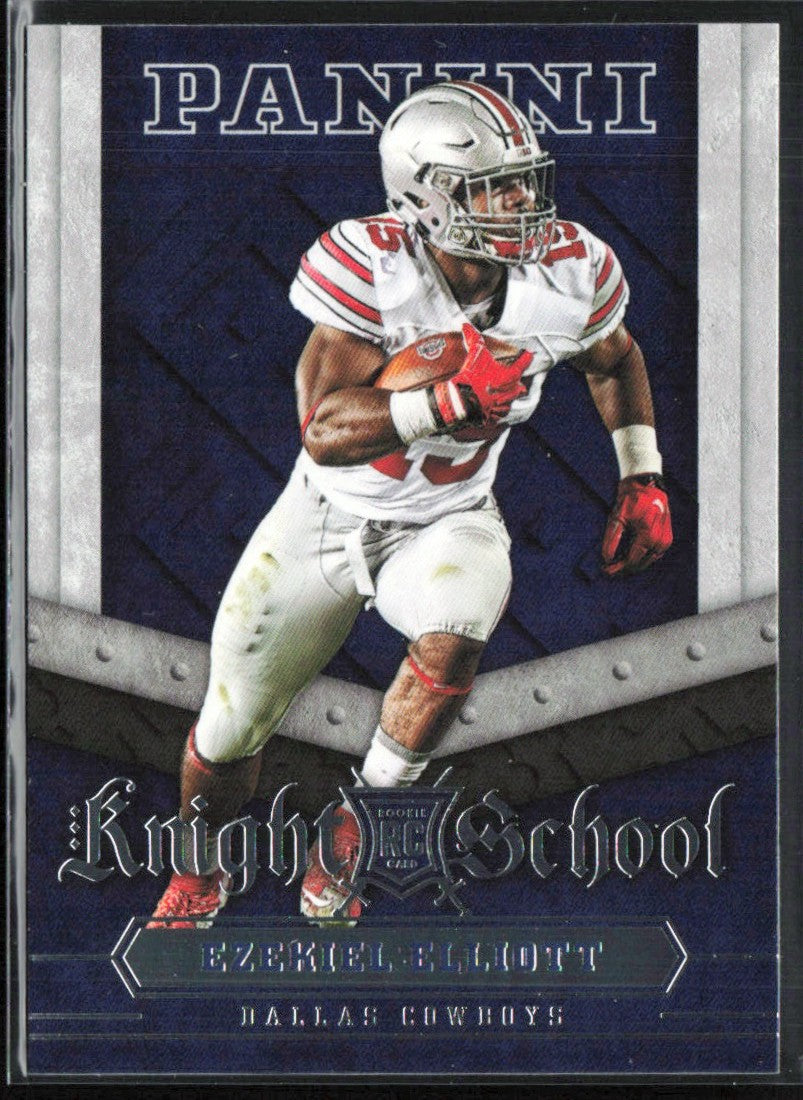 Ezekiel Elliott 2016 Panini Knight School RC #13 Dallas Cowboys