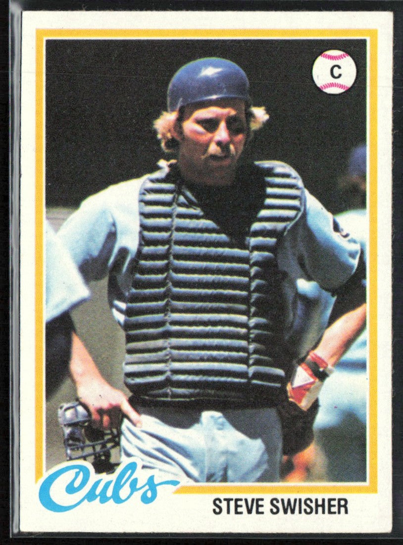 Steve Swisher 1978 Topps #252 Chicago Cubs