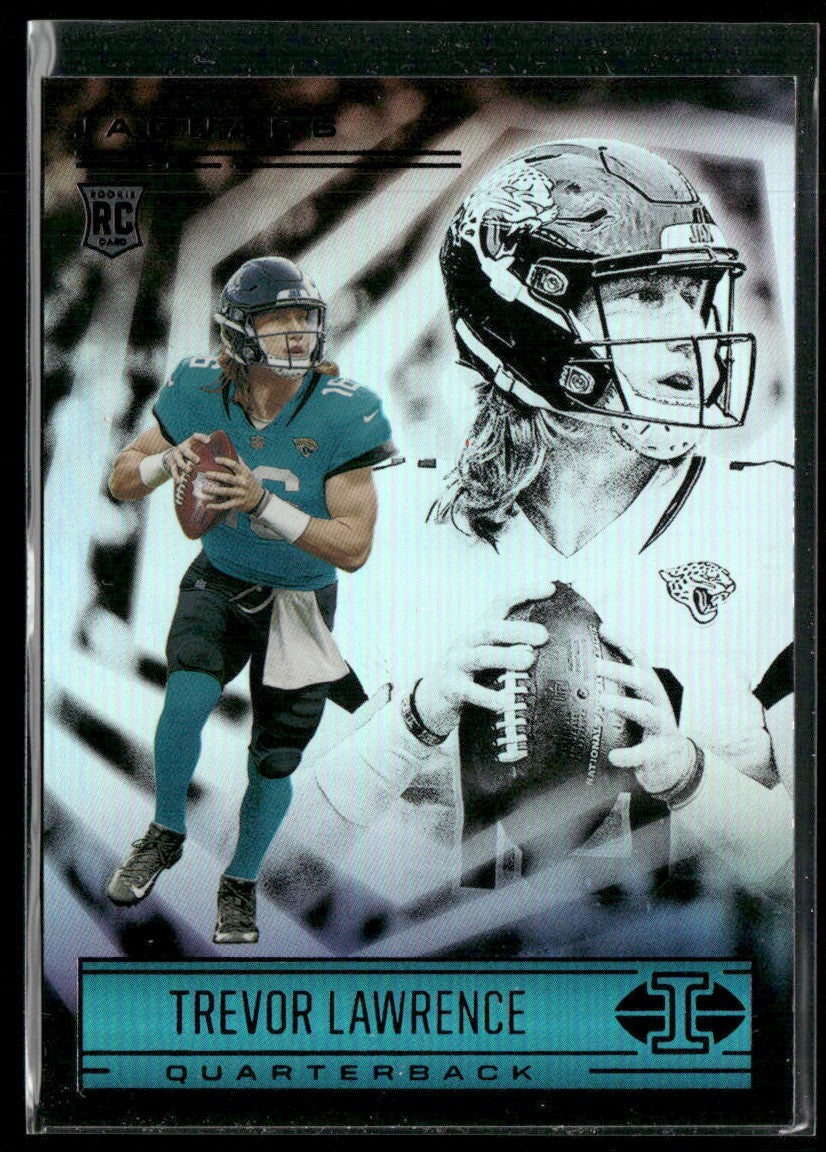 Trevor Lawrence 2021 Panini Illusions RC #59 Jacksonville Jaguars