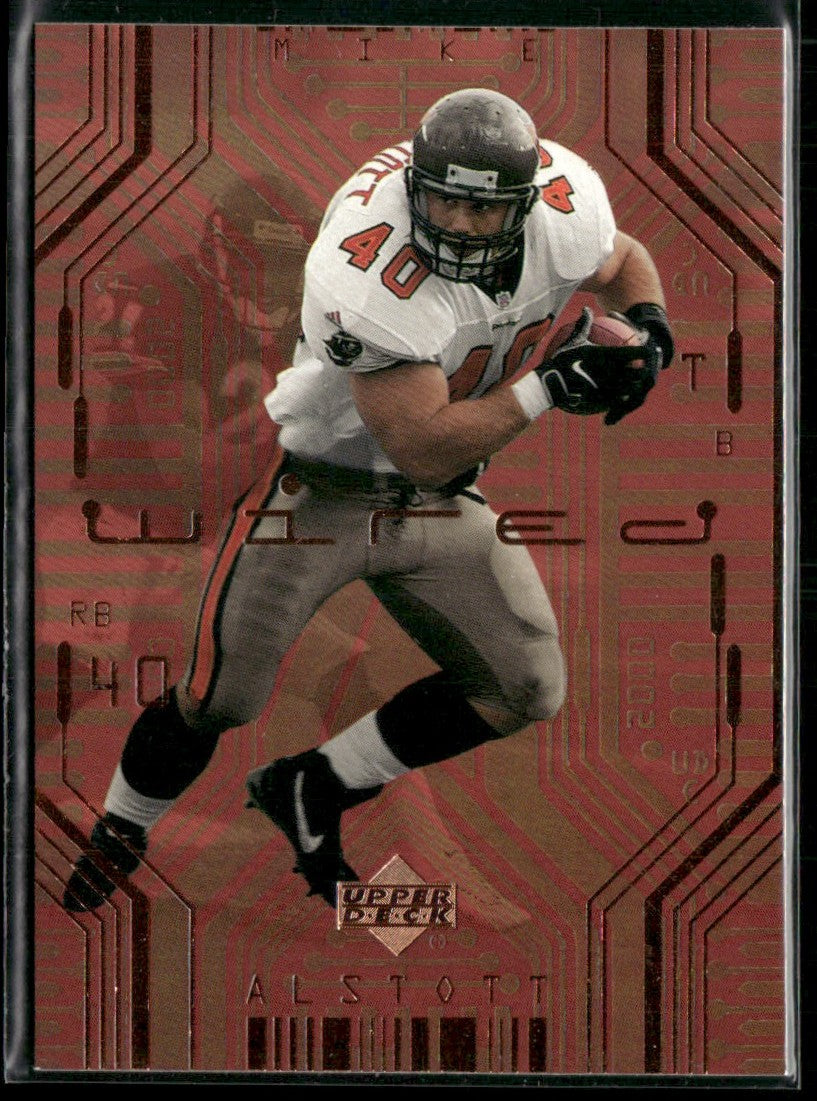 Mike Alstott 2000 Upper Deck Wired #W11 Tampa Bay Buccaneers