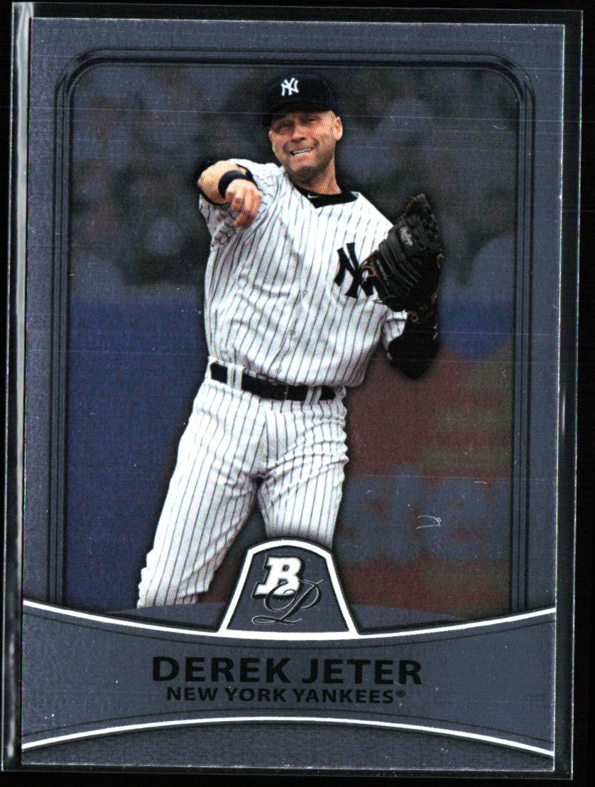 Derek Jeter 2010 Bowman Platinum #2 New York Yankees