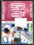 Andres Galarraga 1998 SPx Finite Spectrum /1750 #227 Atlanta Braves