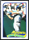 Omar Vizquel 1989 Topps Traded RC #122T Seattle Mariners