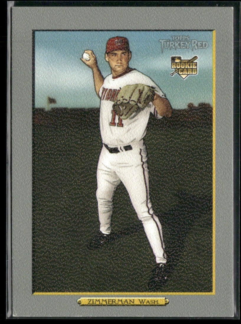 Ryan Zimmerman 2006 Topps Turkey Red RC #606 Washington Nationals