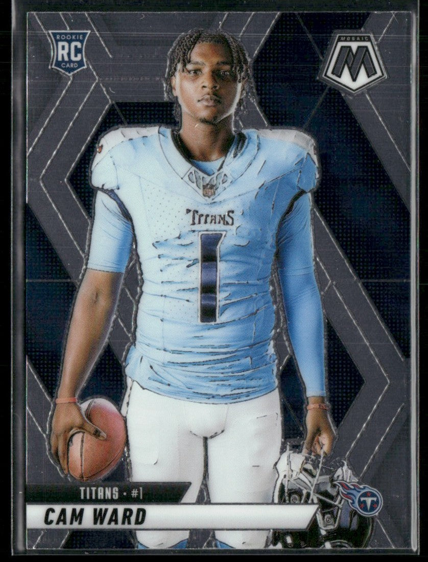 Cam Ward 2025 Panini Mosaic Rookie Variations RC #272 Tennessee Titans