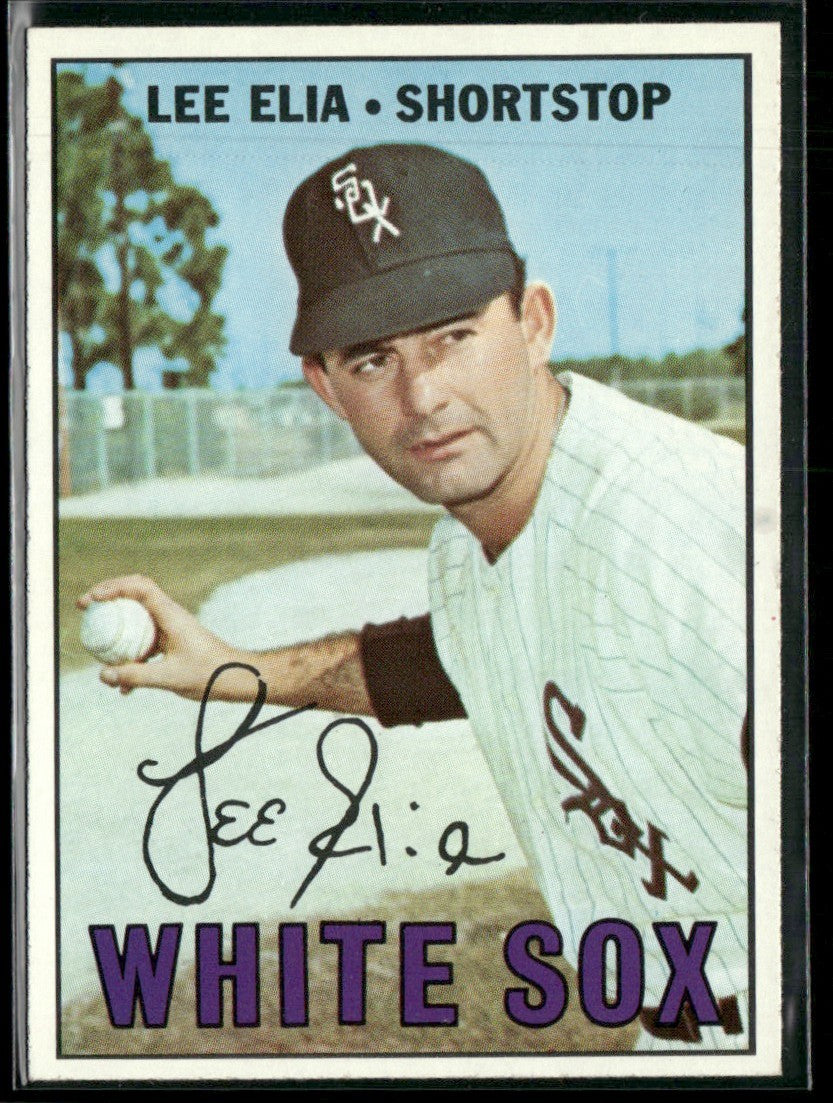 Lee Elia 1967 Topps #406 Chicago White Sox