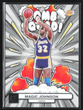 Magic Johnson 2023 Donruss Bomb Squad #20 Los Angeles Lakers