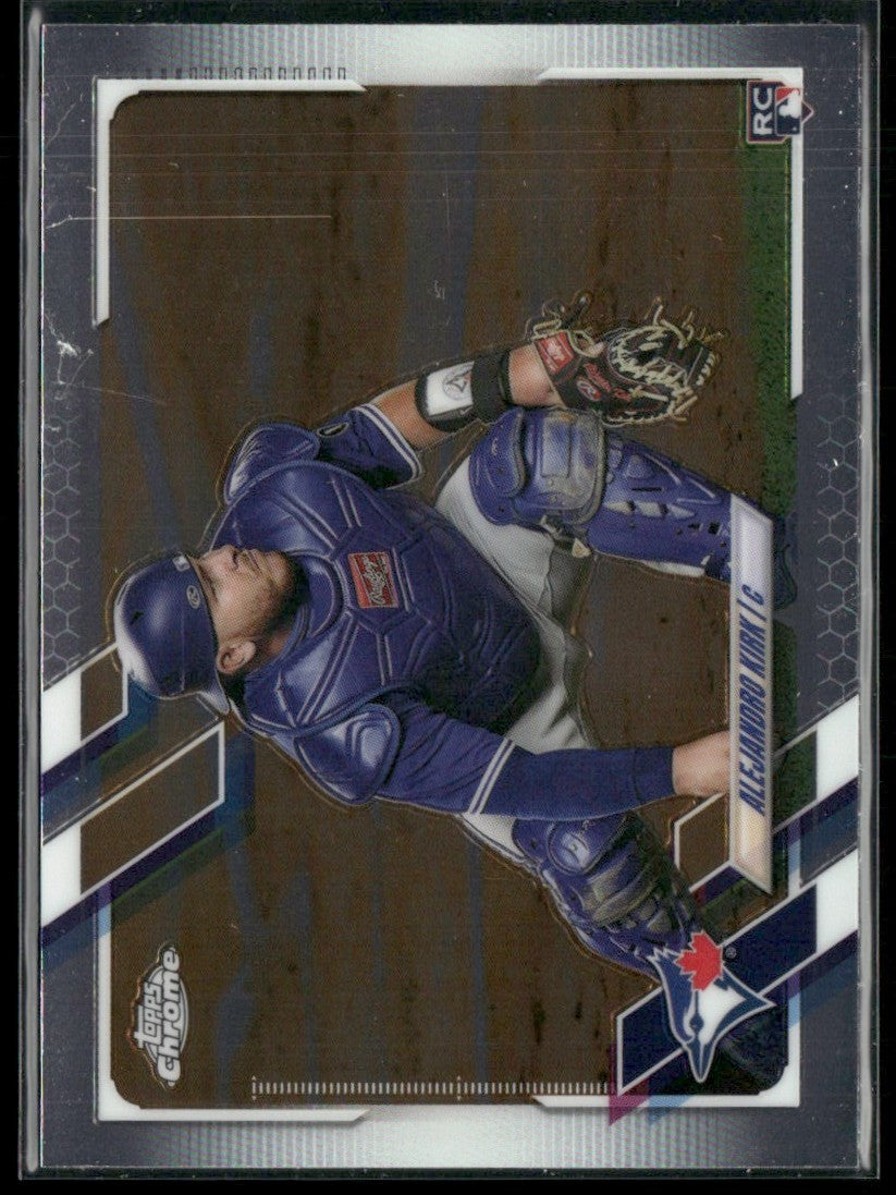 Alejandro Kirk 2021 Topps Chrome RC #71 Toronto Blue Jays