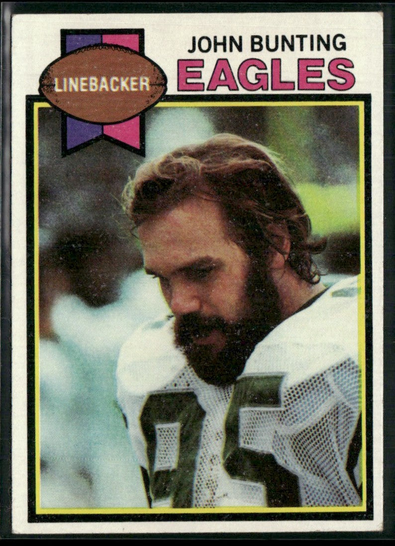 John Bunting 1979 Topps #521 Philadelphia Eagles