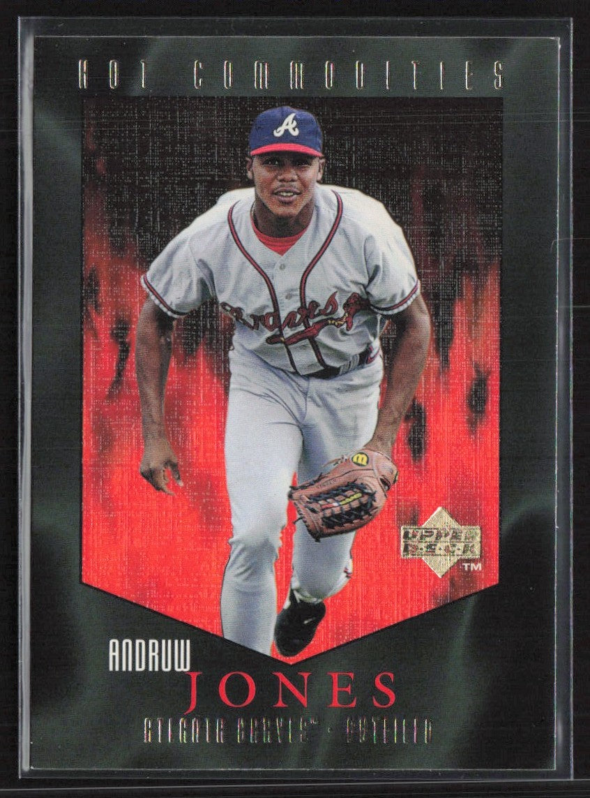 Andruw Jones 1997 Upper Deck Hot Commodities #HC2 Atlanta Braves