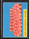 San Francisco 49ers 1962 Topps #163 San Francisco 49ers