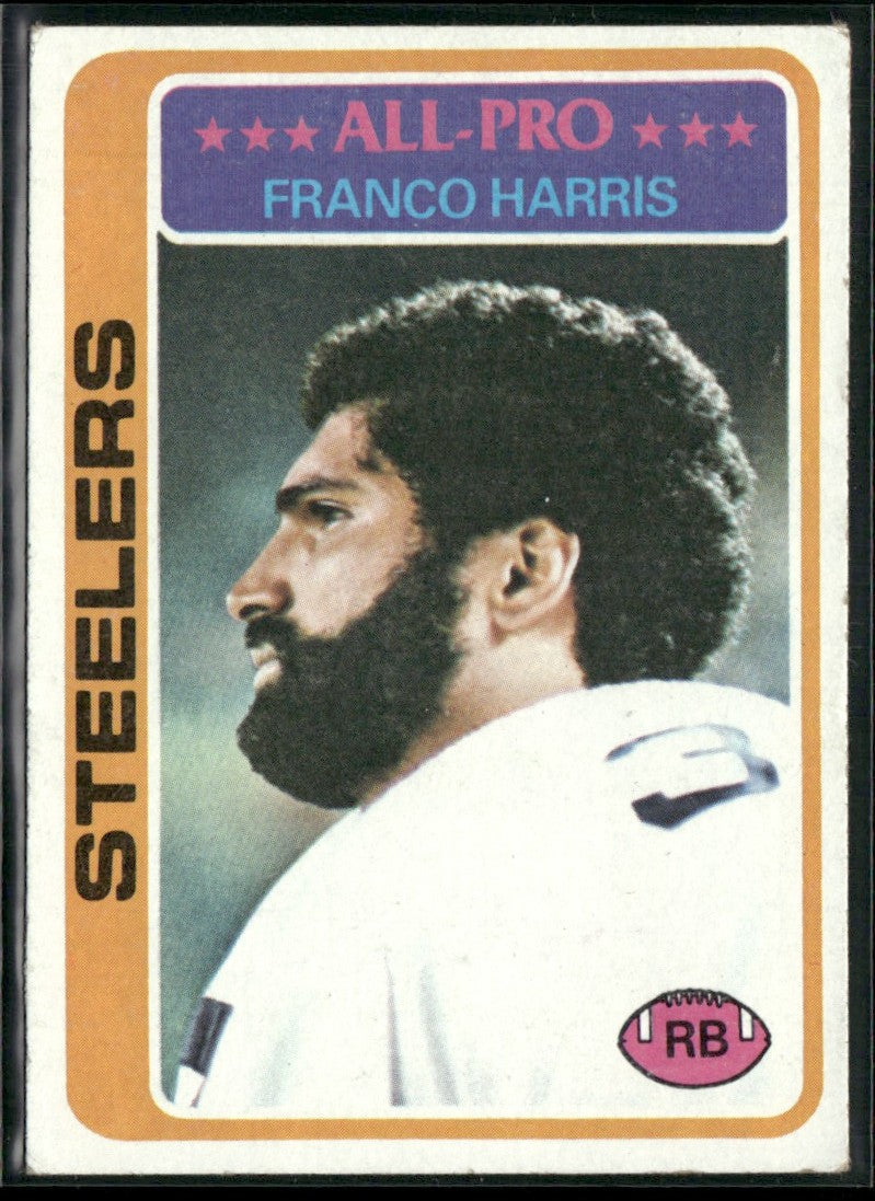 Franco Harris 1978 Topps #500 Pittsburgh Steelers