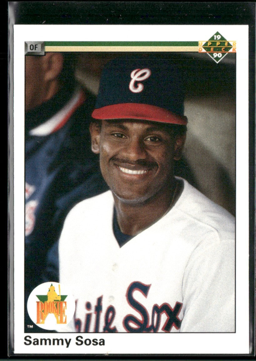 Sammy Sosa 1990 Upper Deck RC #17 Chicago White Sox