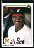 Sammy Sosa 1990 Upper Deck RC #17 Chicago White Sox