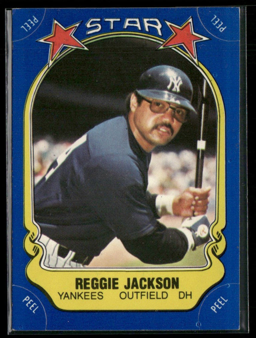 Reggie Jackson 1981 Fleer #39 New York Yankees