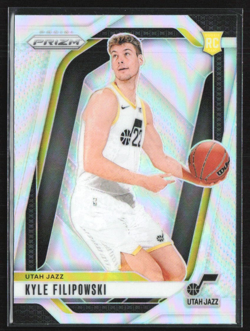 Kyle Filipowski 2024 Panini Prizm Silver RC #263 Utah Jazz