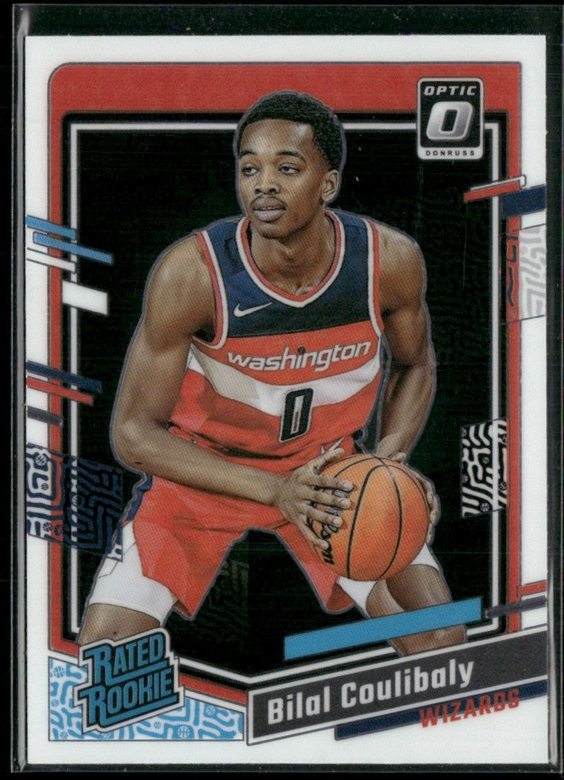 Bilal Coulibaly 2023 Donruss Optic RC #243 Washington Wizards