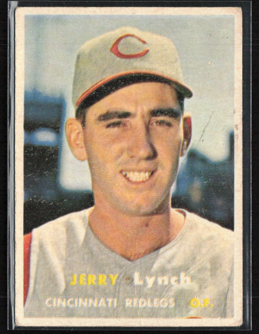 Jerry Lynch 1957 Topps #358 Cincinnati Reds