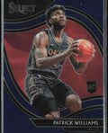 Patrick Williams 2021 Panini Select Courtside Blue Retail RC #297 Chicago Bulls