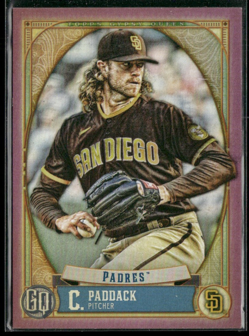 Chris Paddack 2021 Topps Gypsy Queen Mauve /75 #213 San Diego Padres