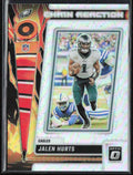 Jalen Hurts 2023 Donruss Optic Chain Reaction Holo Silver Prizm #CR-JH