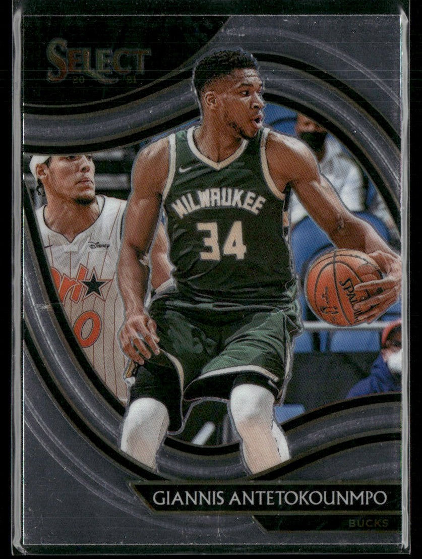Giannis Antetokounmpo 2020 Panini Select Courtside #224 Milwaukee Bucks