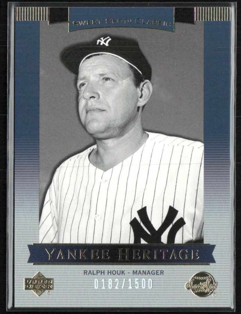 Ralph Houk 2003 Upper Deck Sweet Spot Classic /1500 #140 New York Yankees