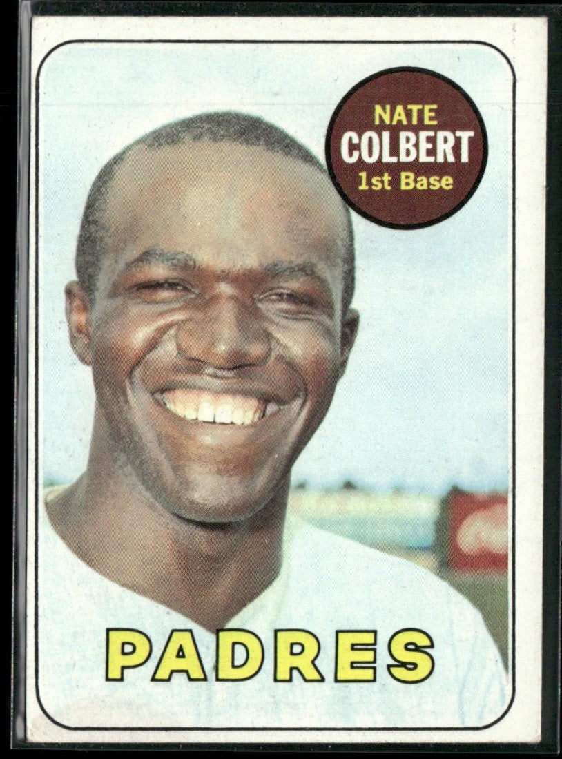Nate Colbert 1969 Topps #408 San Diego Padres