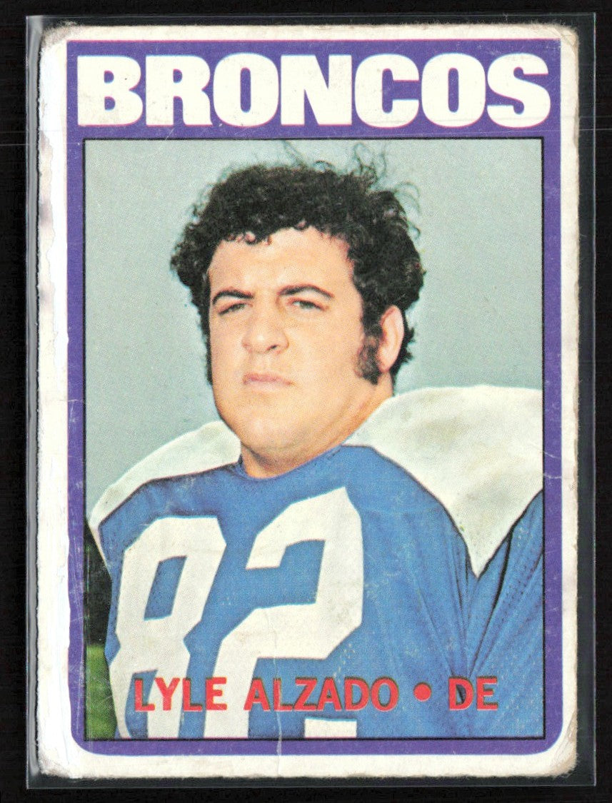 Lyle Alzado 1972 Topps RC #106 Denver Broncos