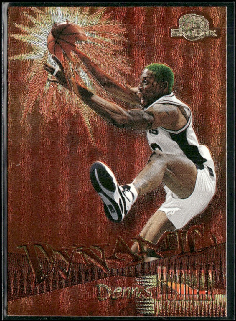 Dennis Rodman 1995 SkyBox Dynamic #D10 Chicago Bulls