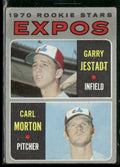 Expos 1970 Rookie Stars - Garry Jestadt/Carl Morton 1970 Topps RC #109