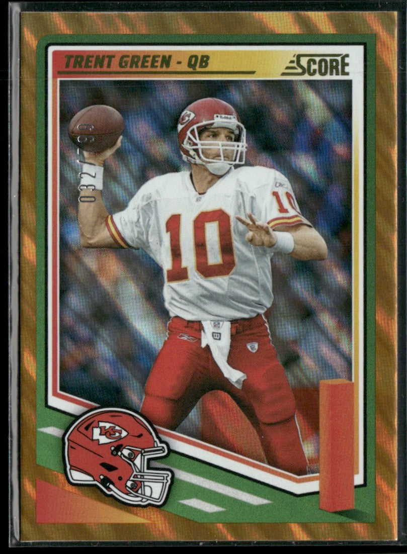 Trent Green 2025 Score Lava /799 #262 Kansas City Chiefs