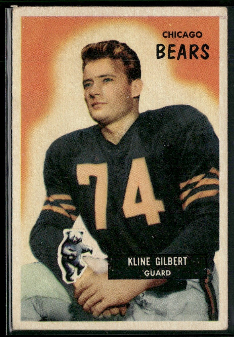 Kline Gilbert 1955 Bowman #49 Chicago Bears