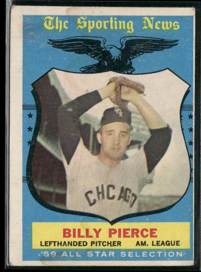 Billy Pierce 1959 Topps #572 Chicago White Sox