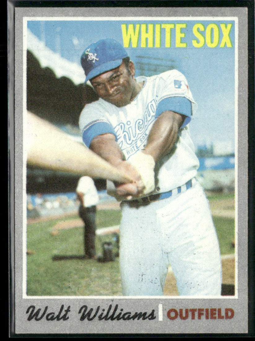 Walt Williams 1970 Topps #395 Chicago White Sox