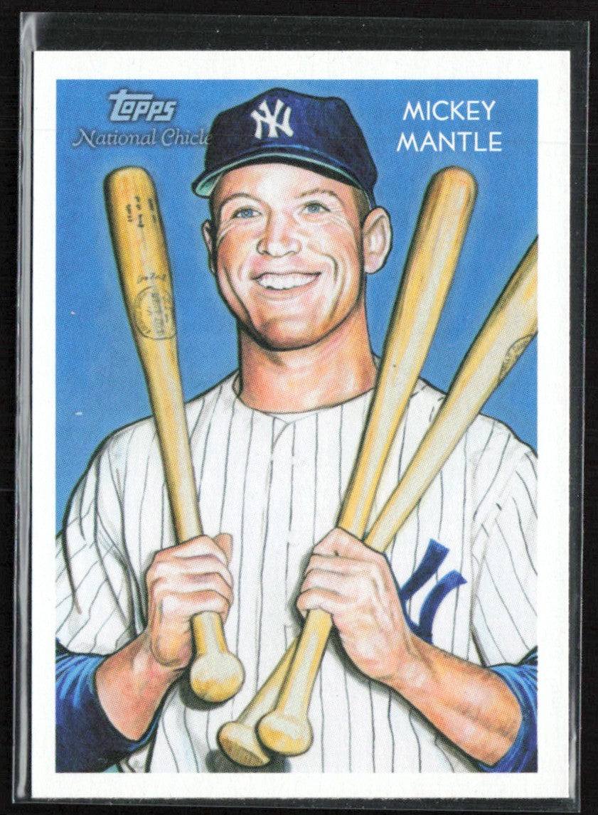 Mickey Mantle 2010 Topps National Chicle #242 New York Yankees