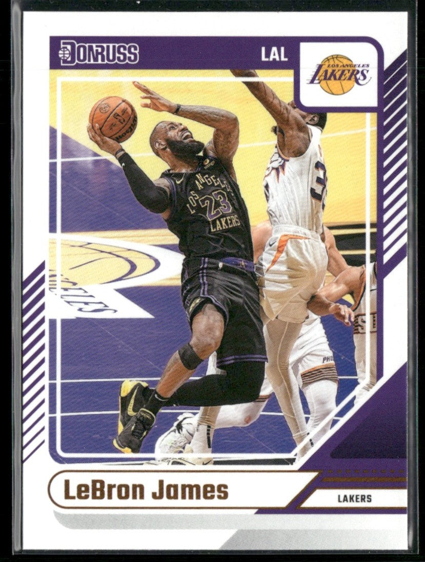 LeBron James 2024 Donruss #19 Los Angeles Lakers