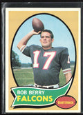 Bob Berry 1970 Topps RC #259 Atlanta Falcons