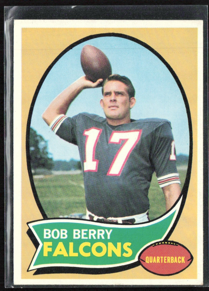 Bob Berry 1970 Topps RC #259 Atlanta Falcons