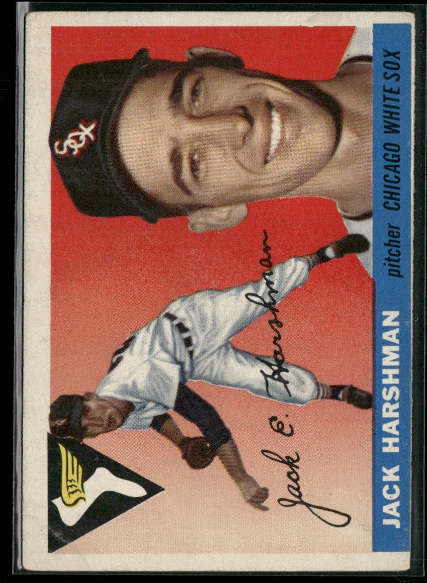 Jack Harshman 1955 Topps #104 Chicago White Sox