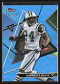 Darrelle Revis 2023 Topps Composite Finest Sky Blue Refractor /250 #224