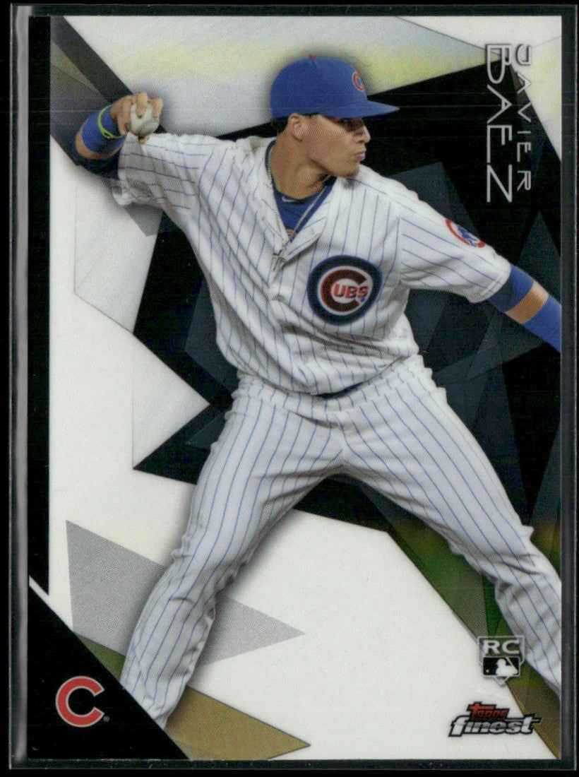 Javier Baez 2015 Topps Finest RC #44 Chicago Cubs