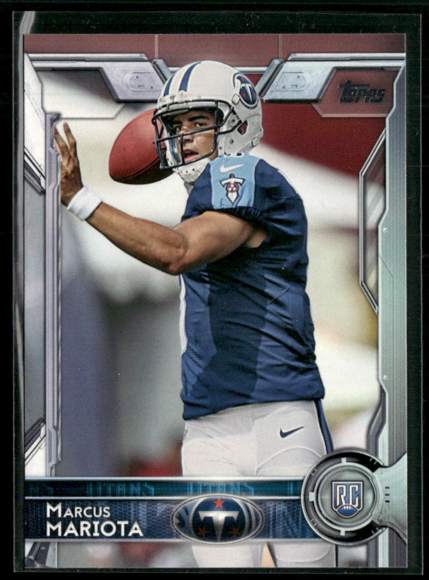 Marcus Mariota 2015 Topps RC #429 Tennessee Titans