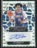 Jeff Dowtin Jr. 2024 Panini Mosaic Scripts AUTO #MS-JDJ Philadelphia 76ers