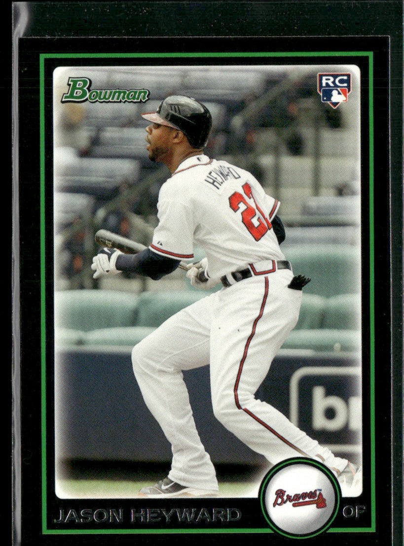Jason Heyward 2010 Bowman Draft Picks & Prospects RC #BDP40 Atlanta Braves