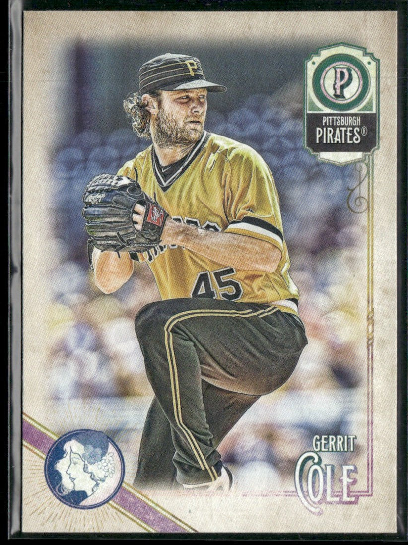 Gerrit Cole 2018 Topps Gypsy Queen Logo Swap #131 Pittsburgh Pirates