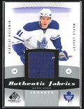 Nikolai Kulemin 2010 SP Authentic Fabrics Jersey #AF-NK Toronto Maple Leafs