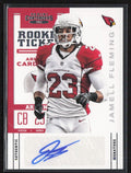 Jamell Fleming 2012 Panini Contenders RC AUTO #142 Arizona Cardinals