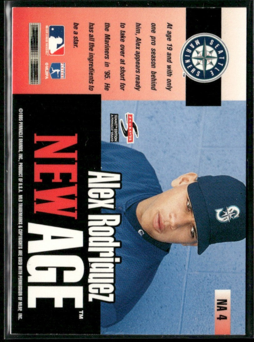 Alex Rodriguez 1995 Score Summit Edition New Age #NA4 Seattle Mariners