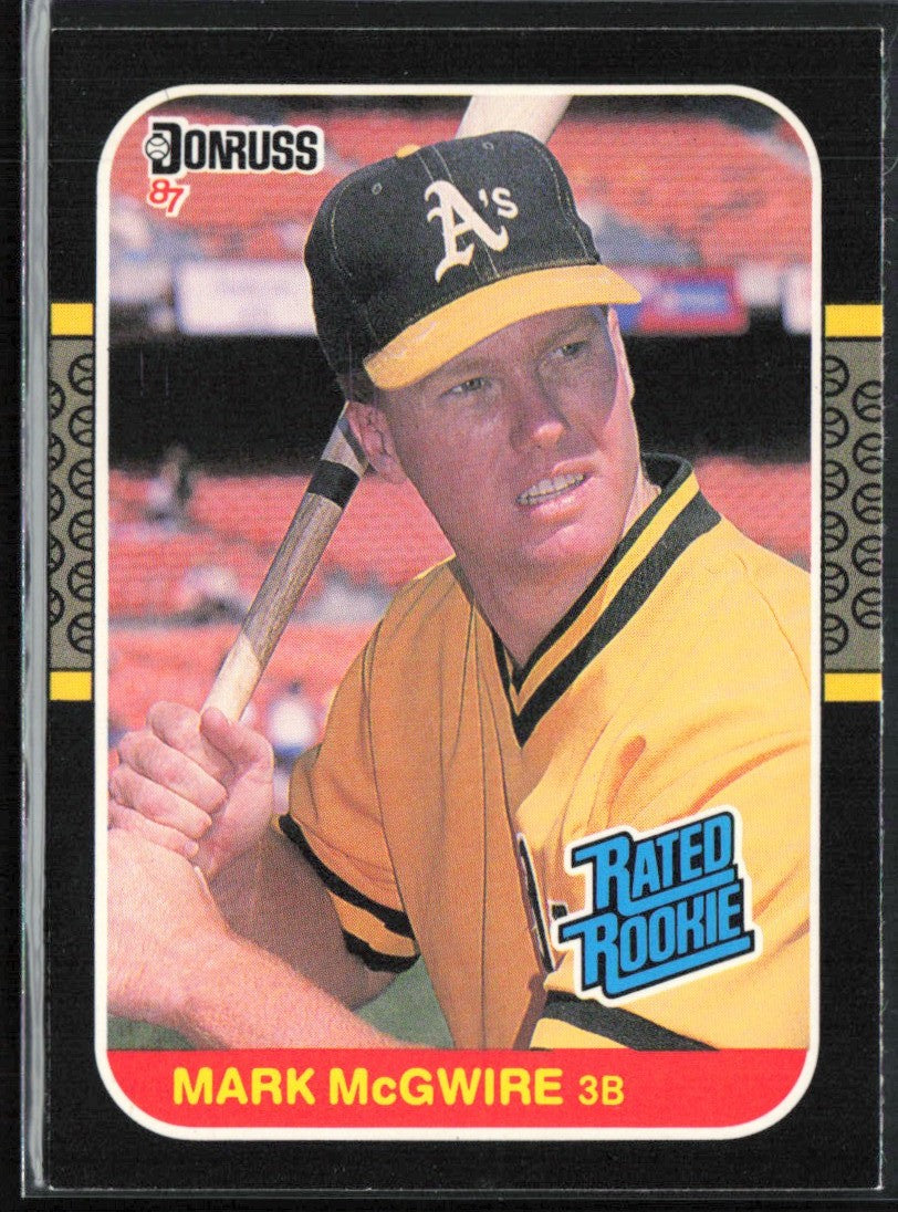 Mark McGwire 1987 Donruss RC #46 Oakland Athletics